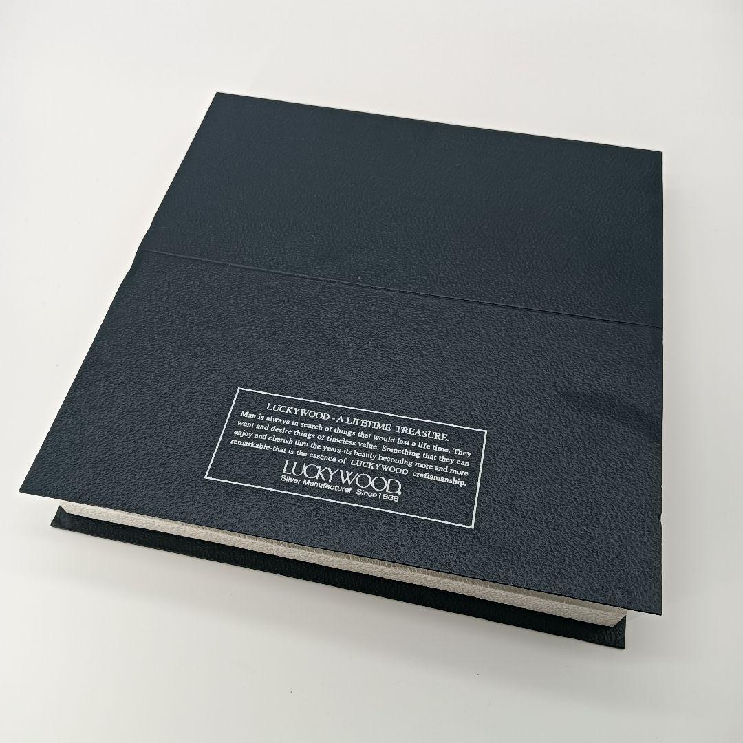 未使用　LUCKY WOOD カトラリーセット　25pcs 18-8ステンレス