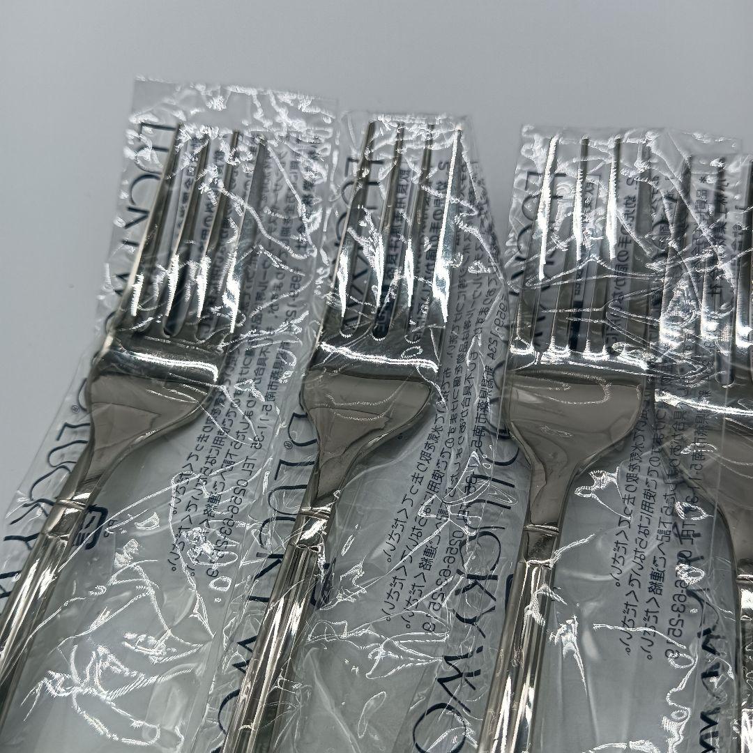 未使用　LUCKY WOOD カトラリーセット　25pcs 18-8ステンレス