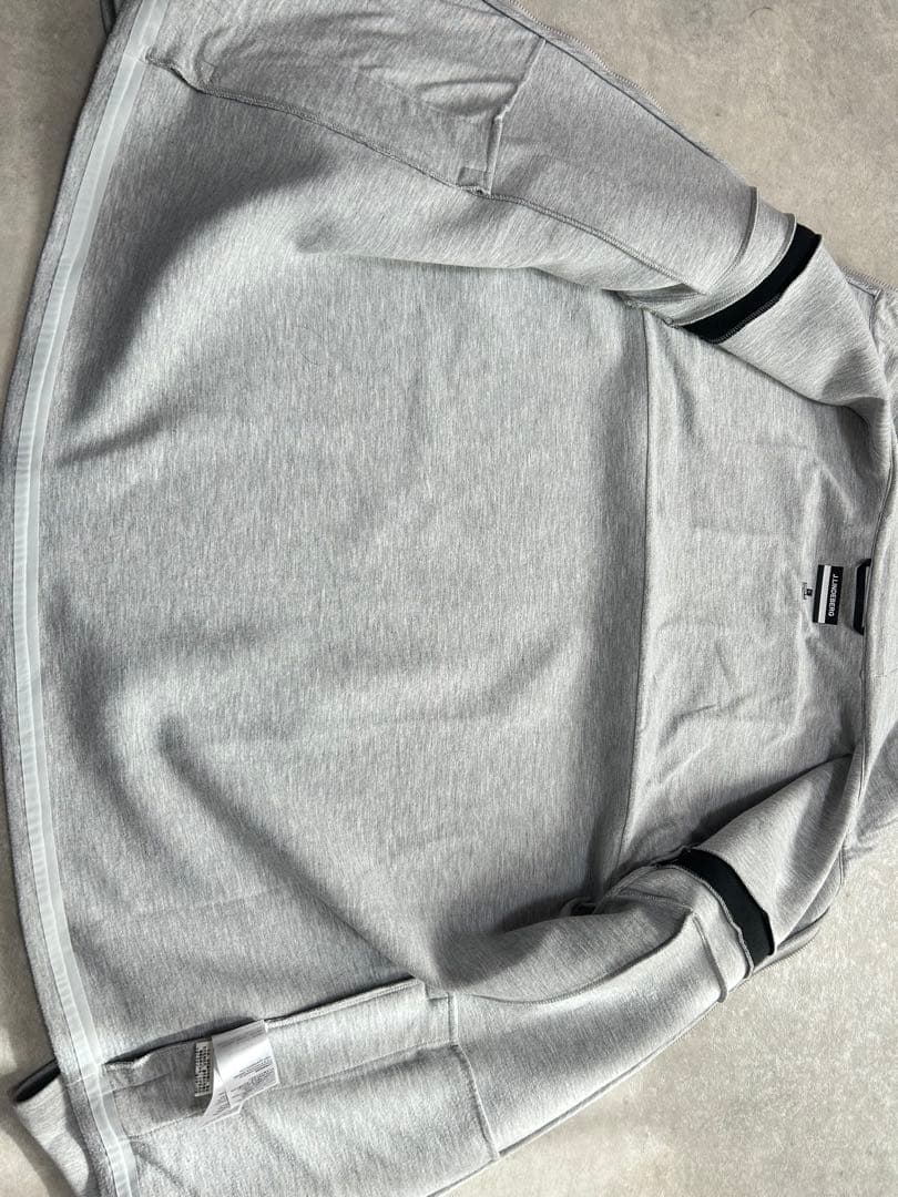 良品 ジェイリンドバーグ バックブリッジロゴストレッチフルジップゴルフパーカーL