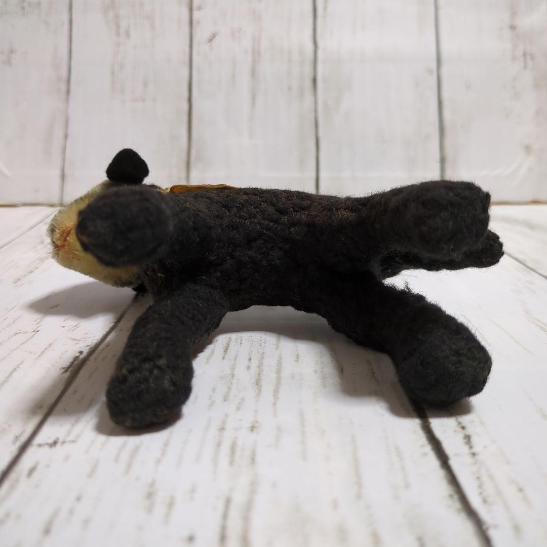 ヴィンテージ シュタイフ ペルシャラムのSwaple 黒羊 Steiff ドイツ