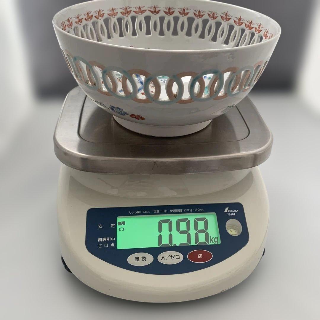 【箱付き】十二代 酒井田柿右衛門、鹿・紅葉・透鉢