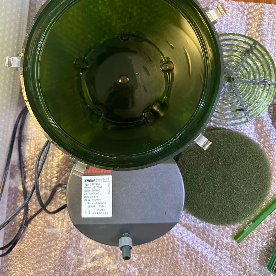 【美品】EHEIM エーハイム クラシックフィルター 2217 60Hz
