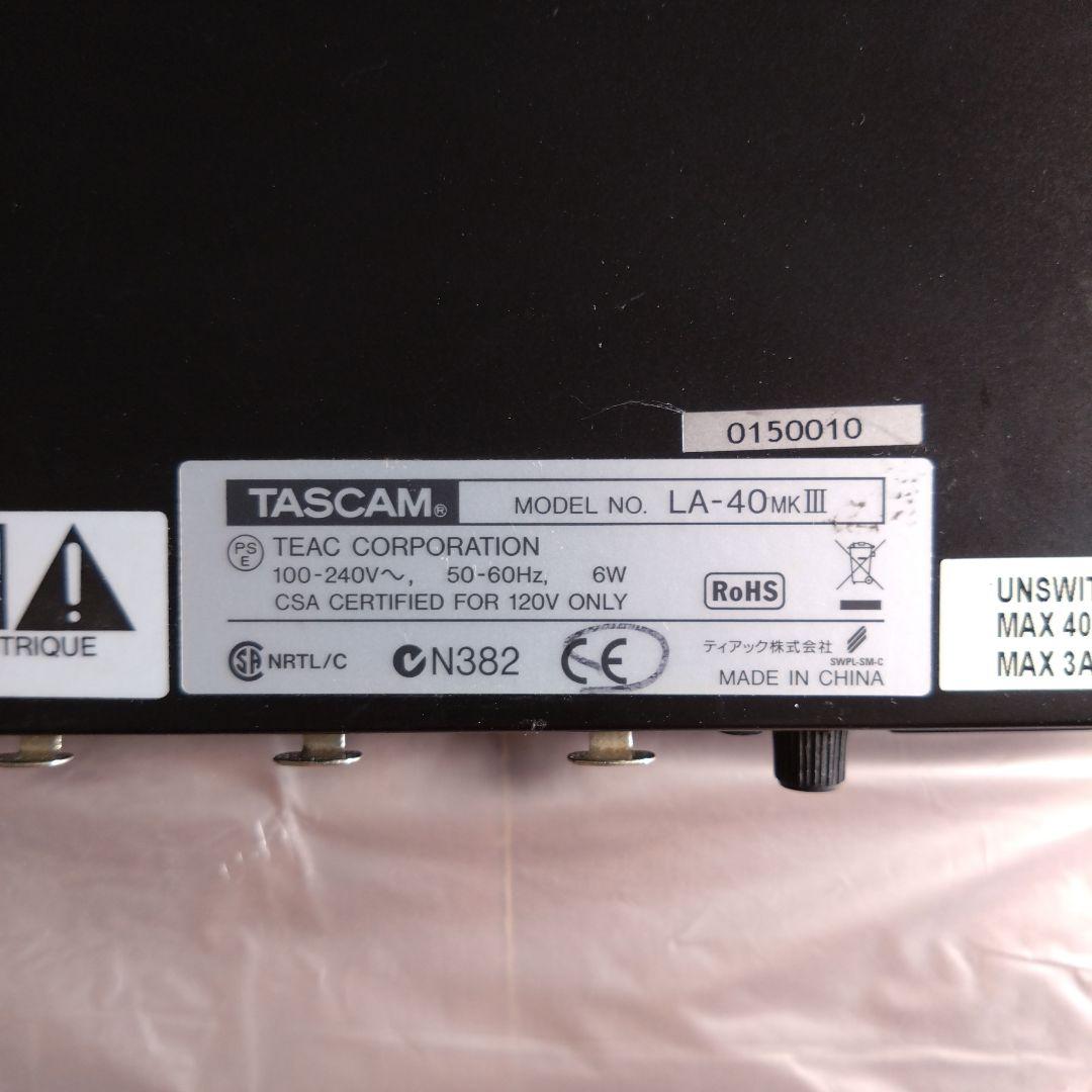 TASCAM LA-40 MK III アンバランスラインコンバーター