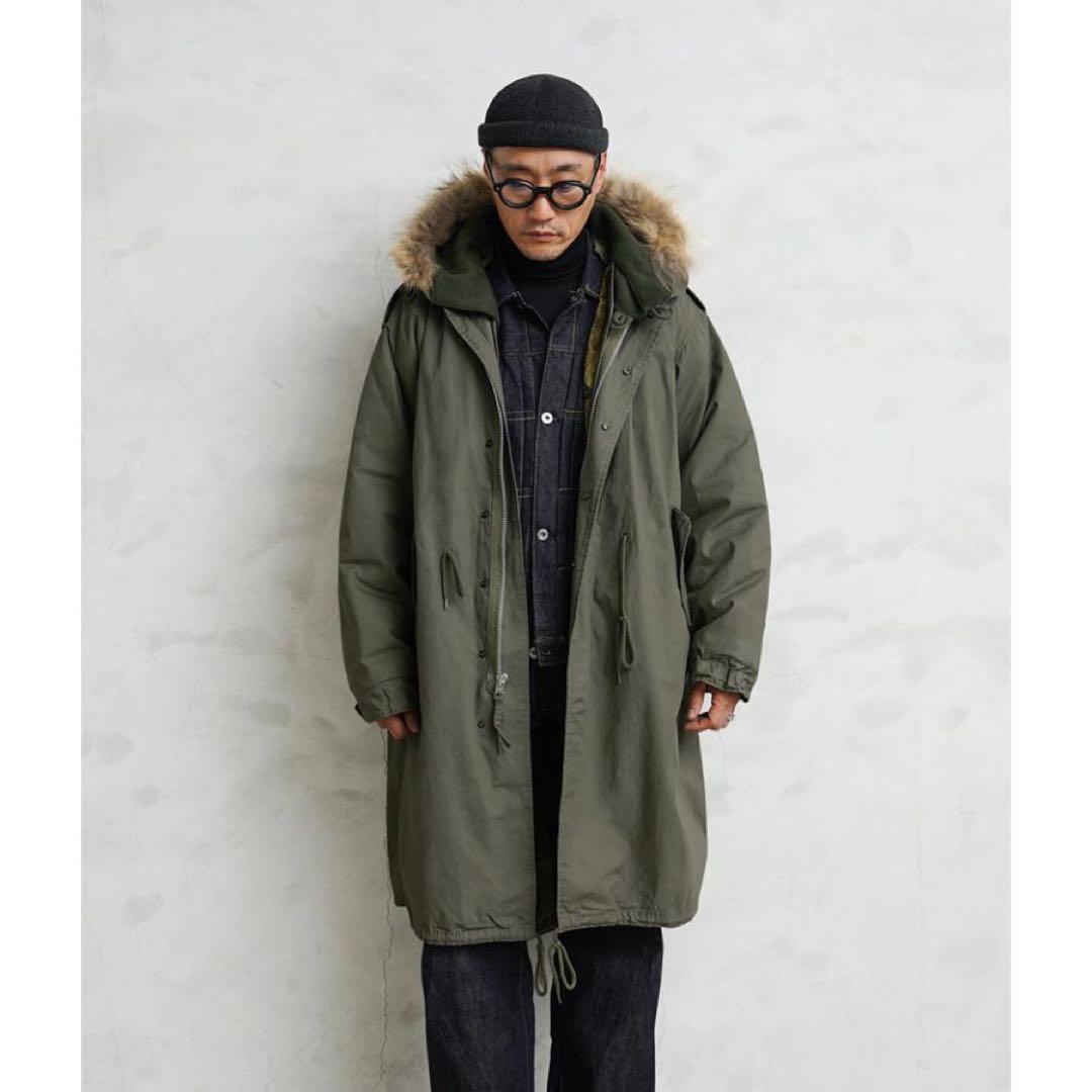 HOUSTON ヒューストン WAIPER M-51 モッズコートフード