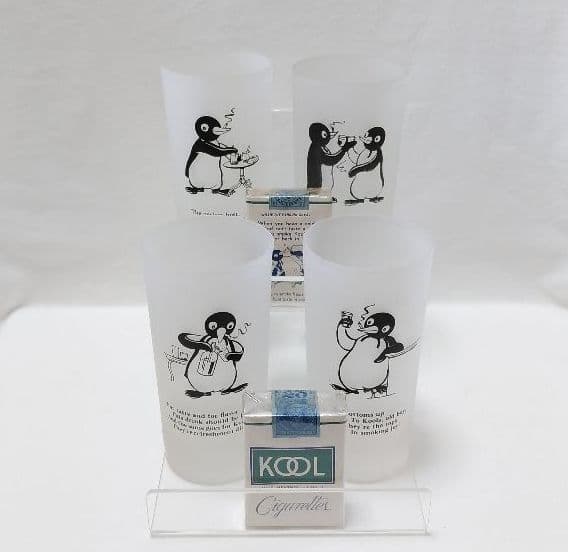 ペンギン KOOLクールアンティーク❤︎1954年プロステッドグラス完璧セット！