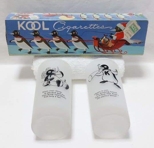ペンギン KOOLクールアンティーク❤︎1954年プロステッドグラス完璧セット！