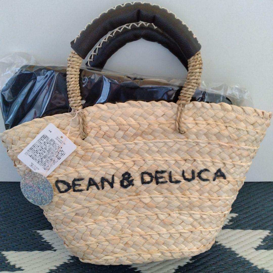 新品　DEAN & DELUCAビームス かごバッグ 保冷バッグ付き小サイズ