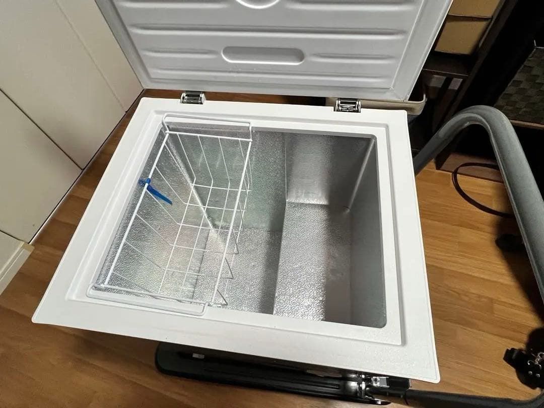 【MAXZEN】家庭用上開き冷蔵or冷凍庫66L ノンフロン チェストフリーザー