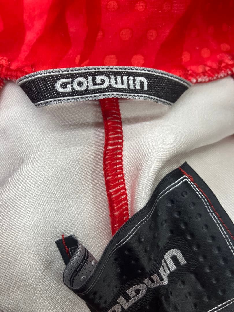 アルペンスキーレーシングスーツワンピースウェアm赤