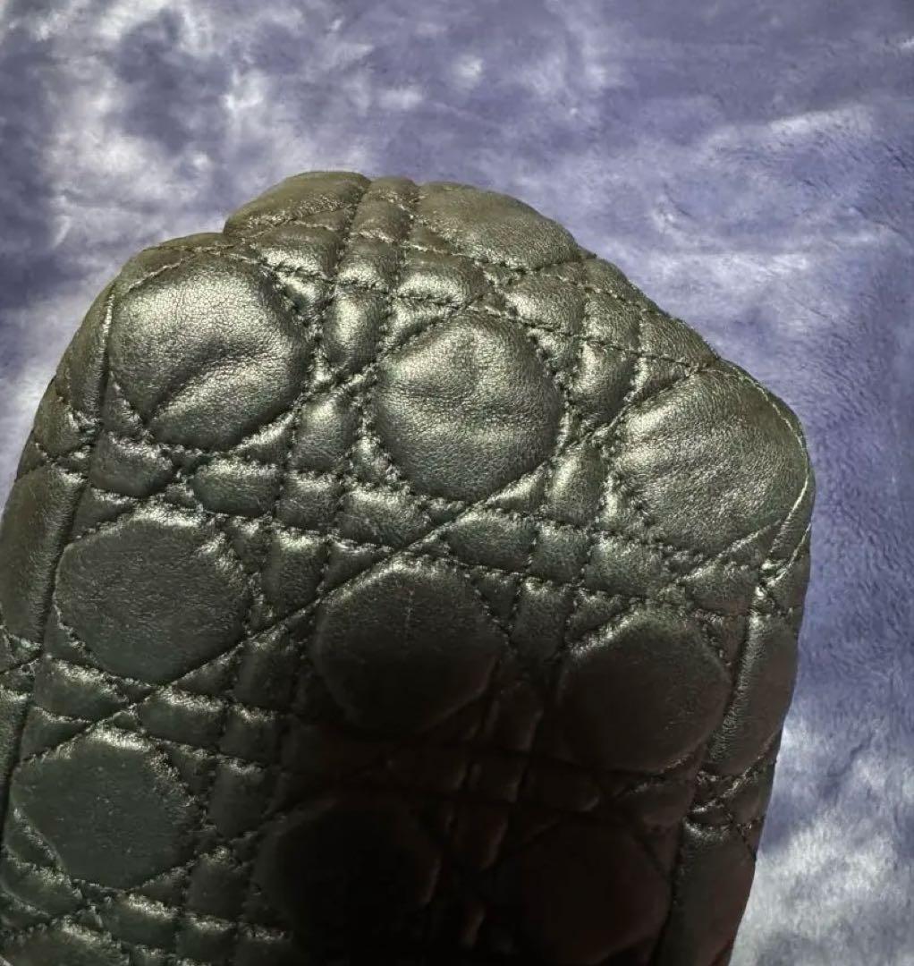 レディディオール　ワンショルダー　ニューロック　カナージュ　ラムレザー