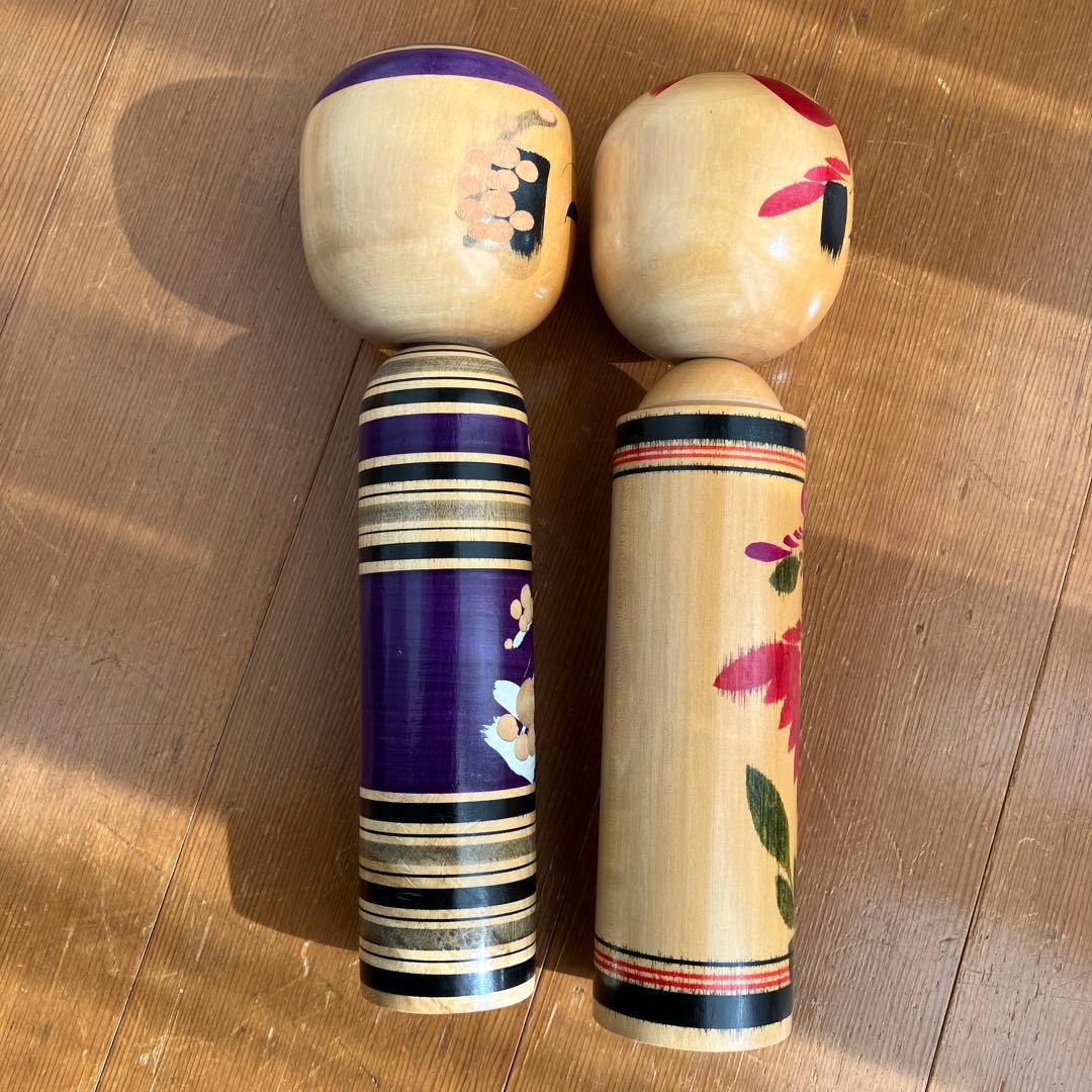 昭和レトロ　大正ロマン　こけし　2点セット