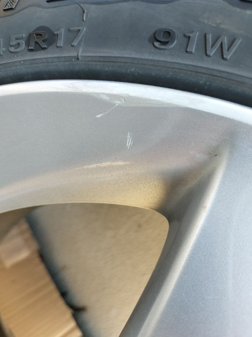 プリウス30　純正17インチ ツーリングホイール