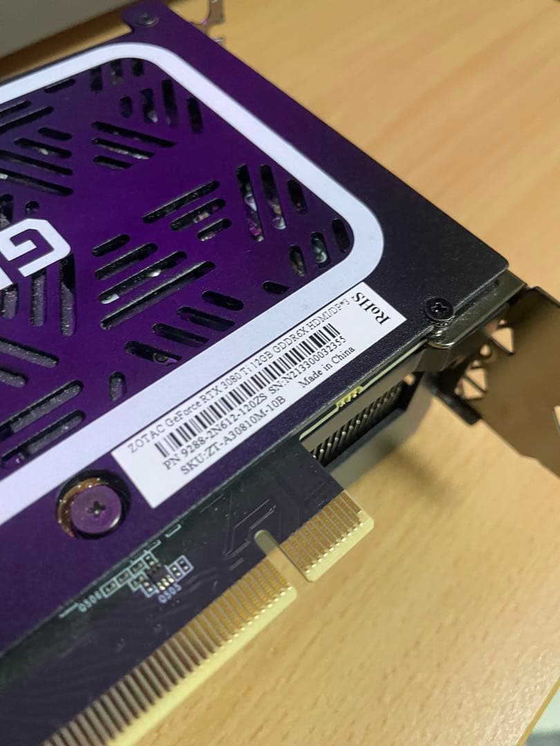 グラフィックボード・グラボ・ビデオカード zotac RTX 3080Ti