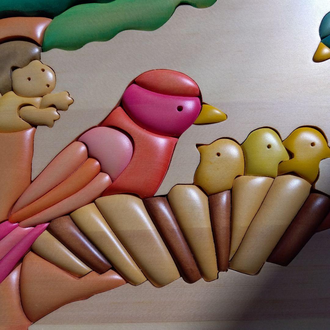 木製動物パズル