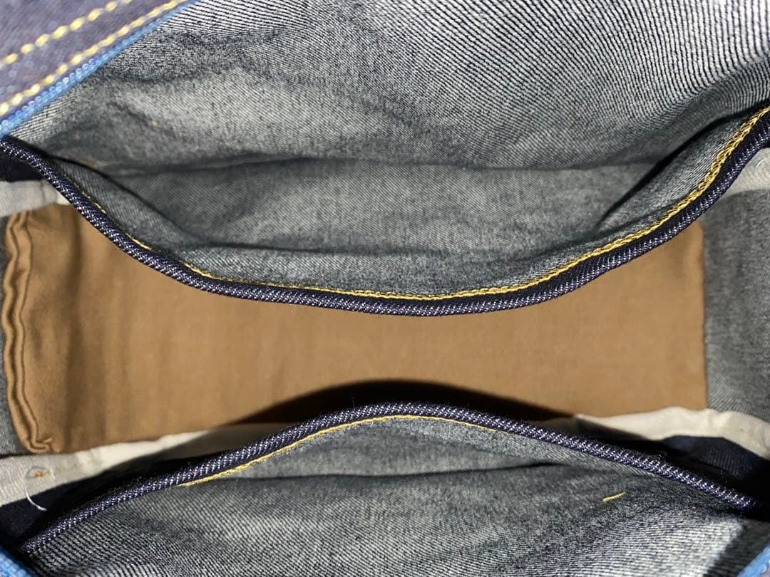 セール☆ハンドメイド☆岡山デニム☆ブタさん☆リュック対応☆4wayボストンバッグ