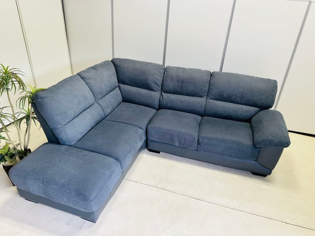 ニトリ 布張りカウチソファ 幅240cm