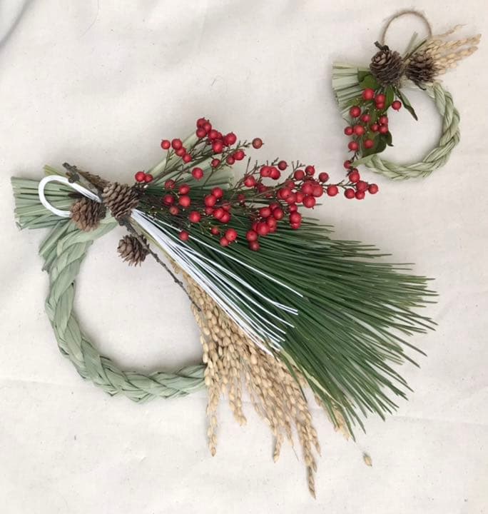 しめ飾り　2点セット