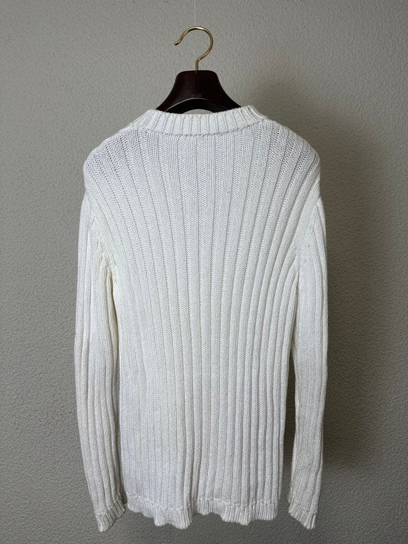 トップス JIL SANDER 00s Cotton V Neck Kint