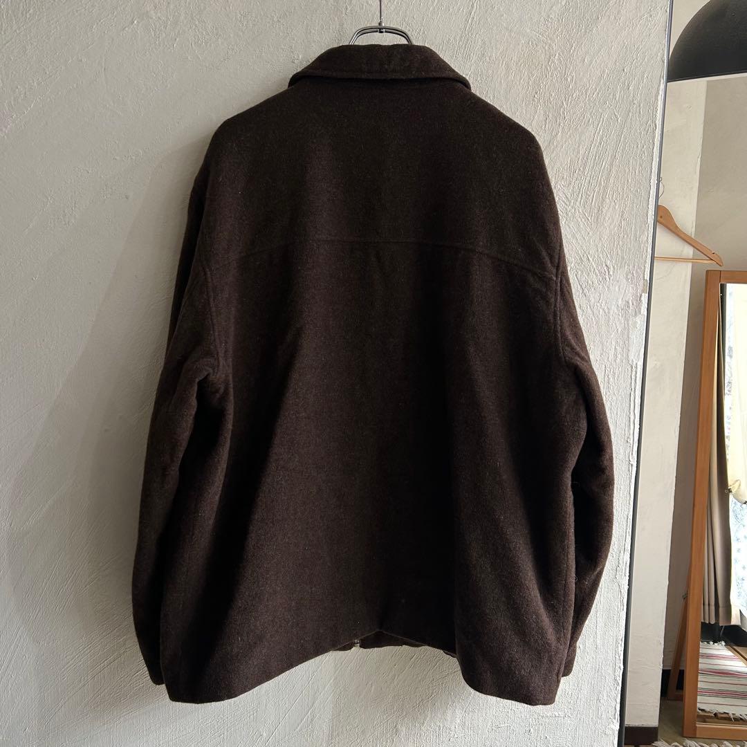 90S Eddie Bauer ジップアップ ハーフコート エディーバウアー