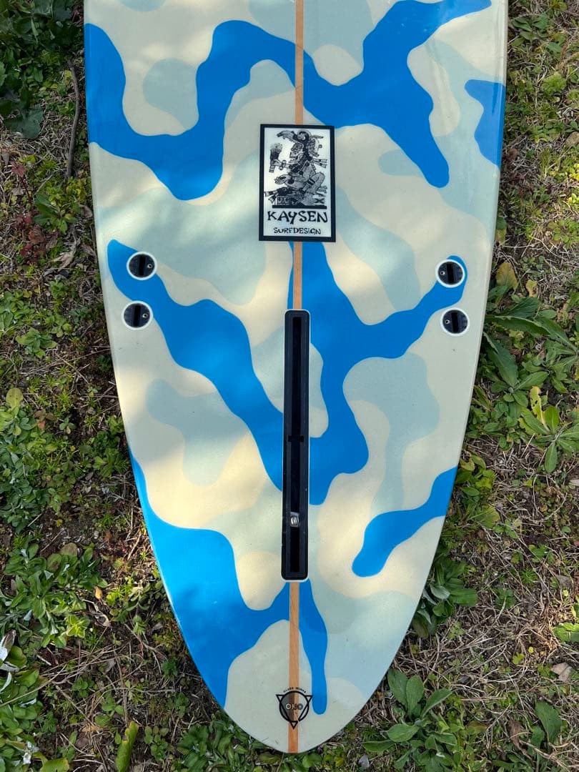 ロングボード 9.6ft 青迷彩