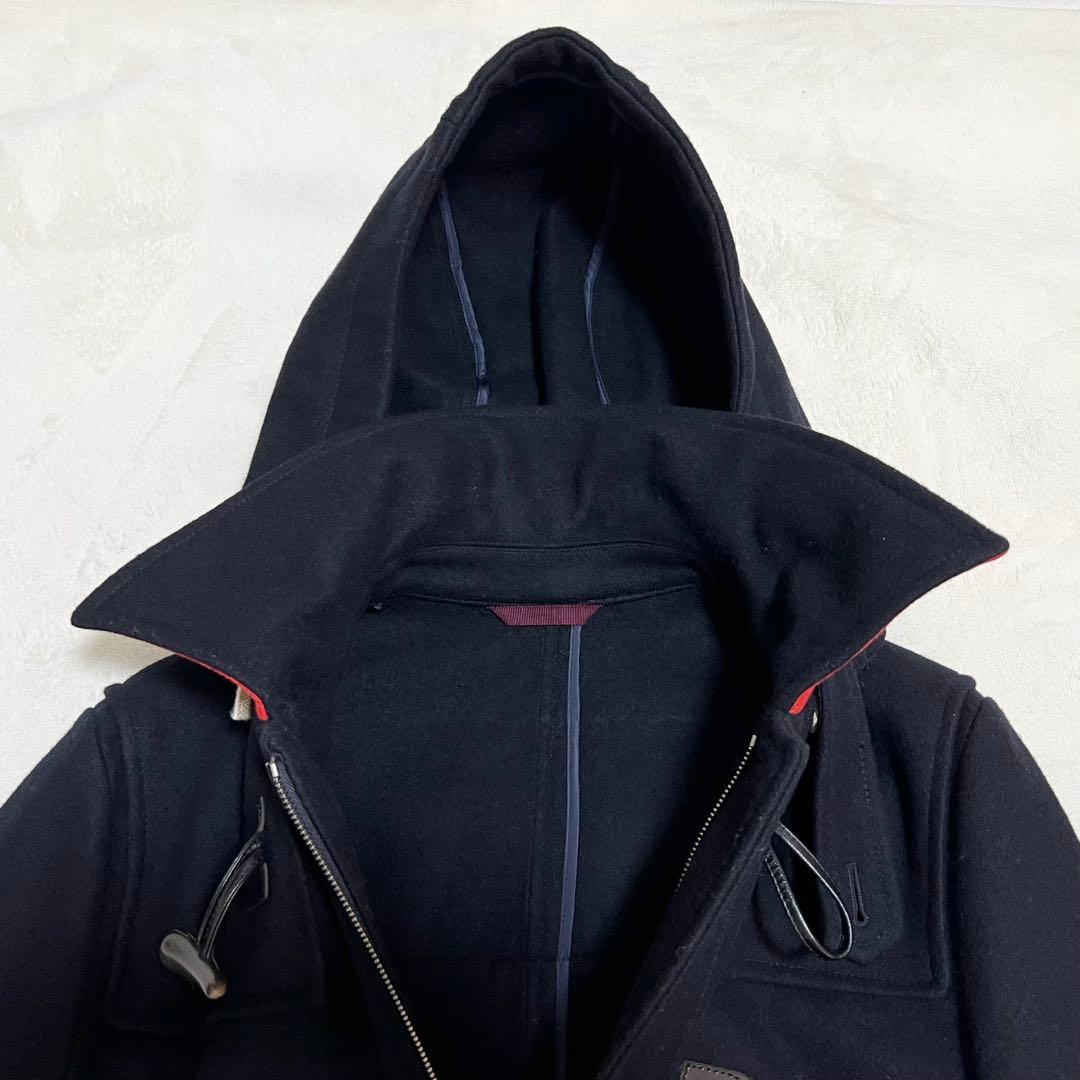 【美品】ポールスミス ダッフルコート ネイビー フード着脱可 メンズ サイズM