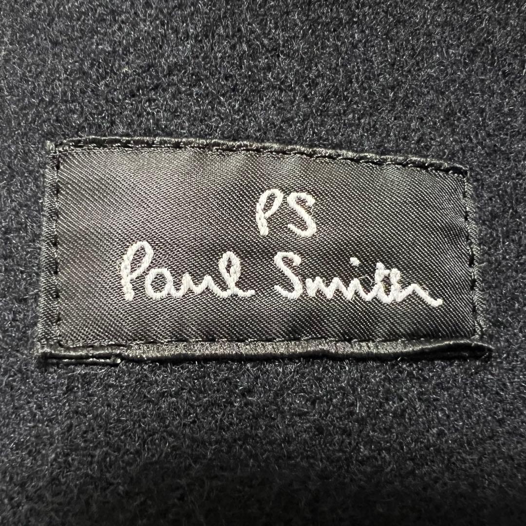 【美品】ポールスミス ダッフルコート ネイビー フード着脱可 メンズ サイズM