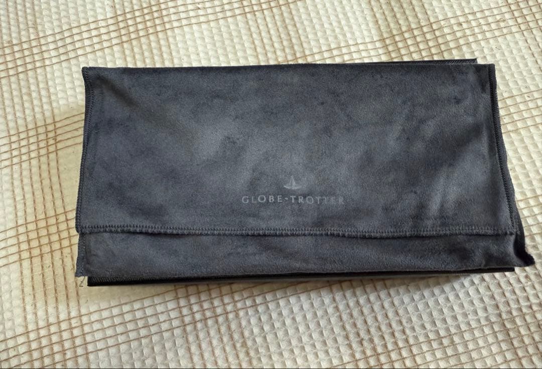 GLOBE TROTTER CONCORDE パスポートケース ダークグリーン