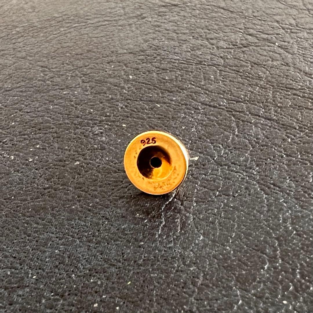 CAREERING PLACEBO 501 ゴールド フープピアス