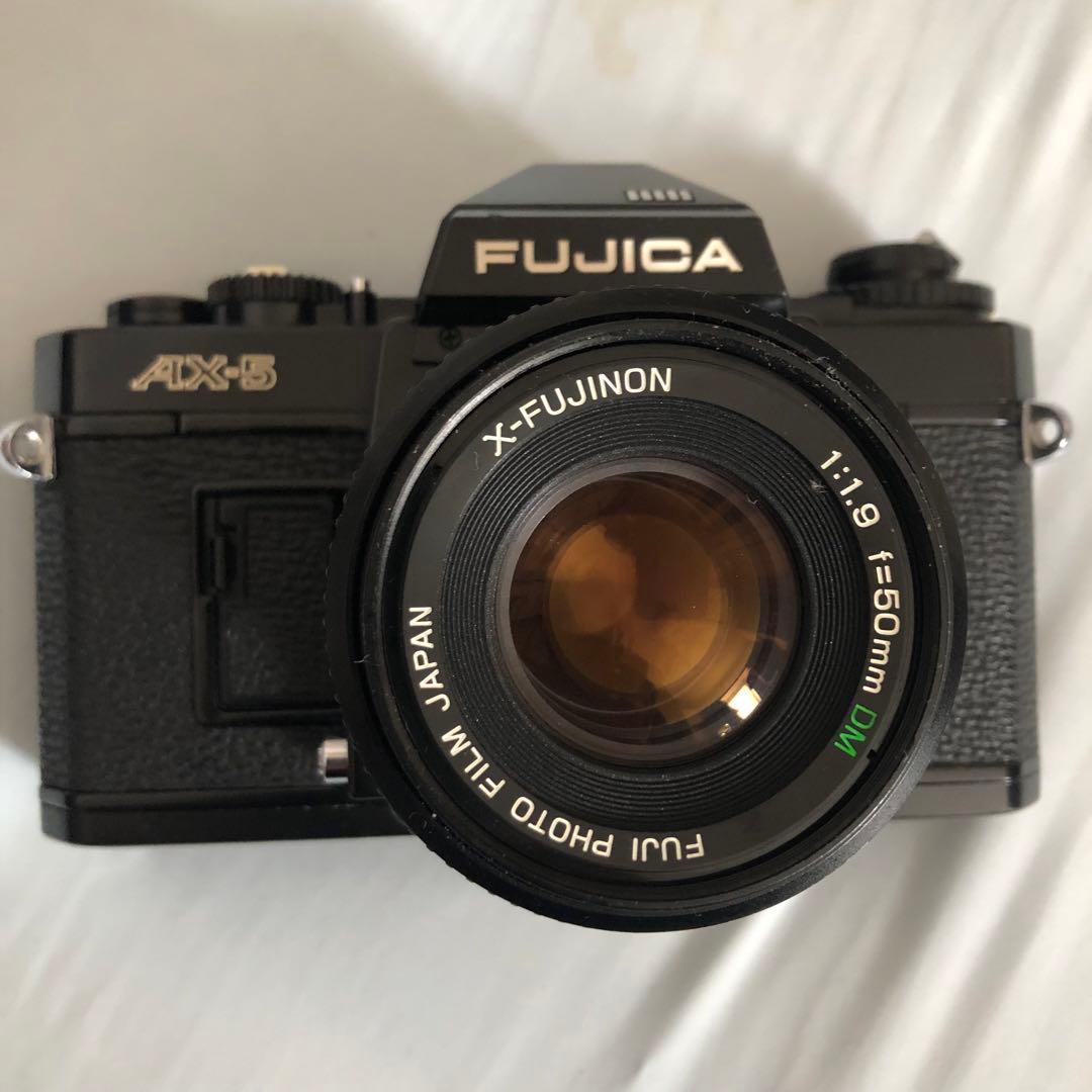 【完全ジャンク品】FUJICA AX-5 一眼レフカメラ