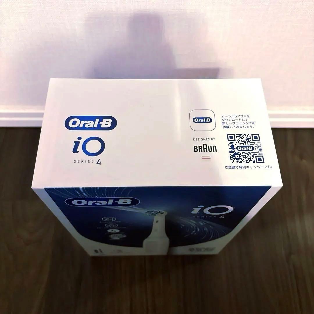【新品未使用品】Oral-B iO Series 4 電動歯ブラシ ホワイト