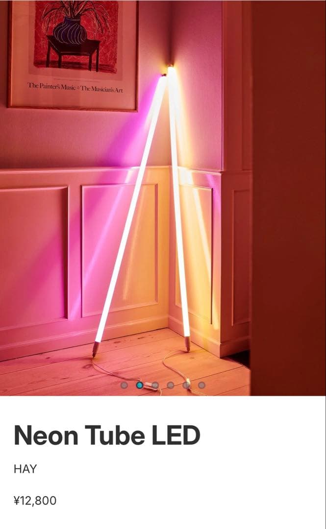 その他 HAY Neon Tube LED