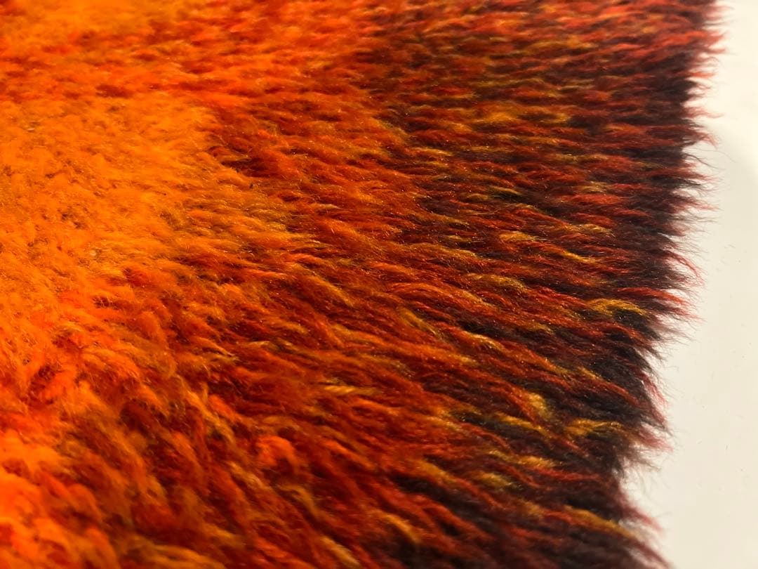 60s 70s ヴィンテージラグ スペースエイジ ミッドセンチュリー DESSO