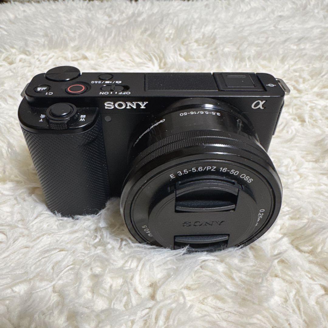 SONY VLOGCAM ZV-E10 ブラック　ズームレンズセット