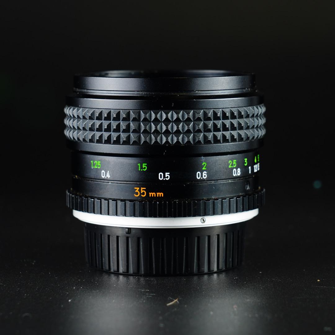 【極美品】 ミノルタ MC W.ROKKOR-HG 35mm F2.8 後 01