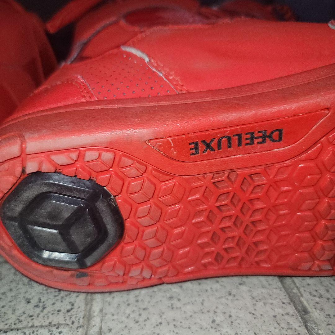 DEELUXEスノボ用ブーツ 赤