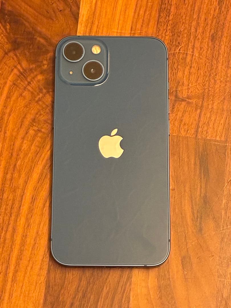 Apple iPhone 13 本体ブルー128GB最大容量86%