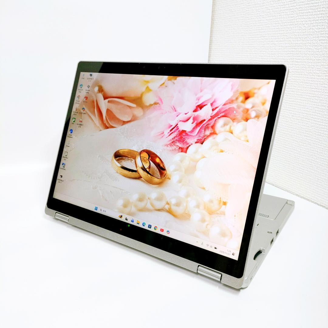 第10世代i5✨️2in1/タッチパネル/レッツノート/カメラ付きパソコン/小型