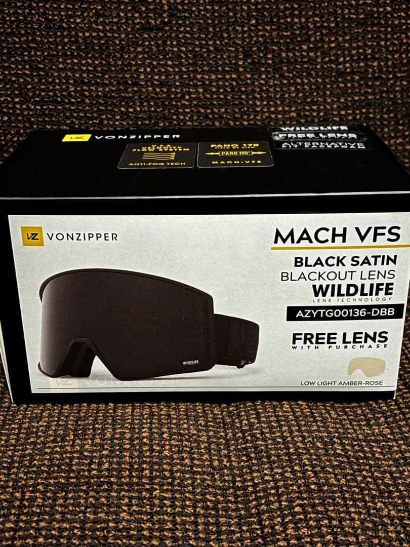 VONZIPPER MACH VFS ゴーグル DBB ボンジッパー