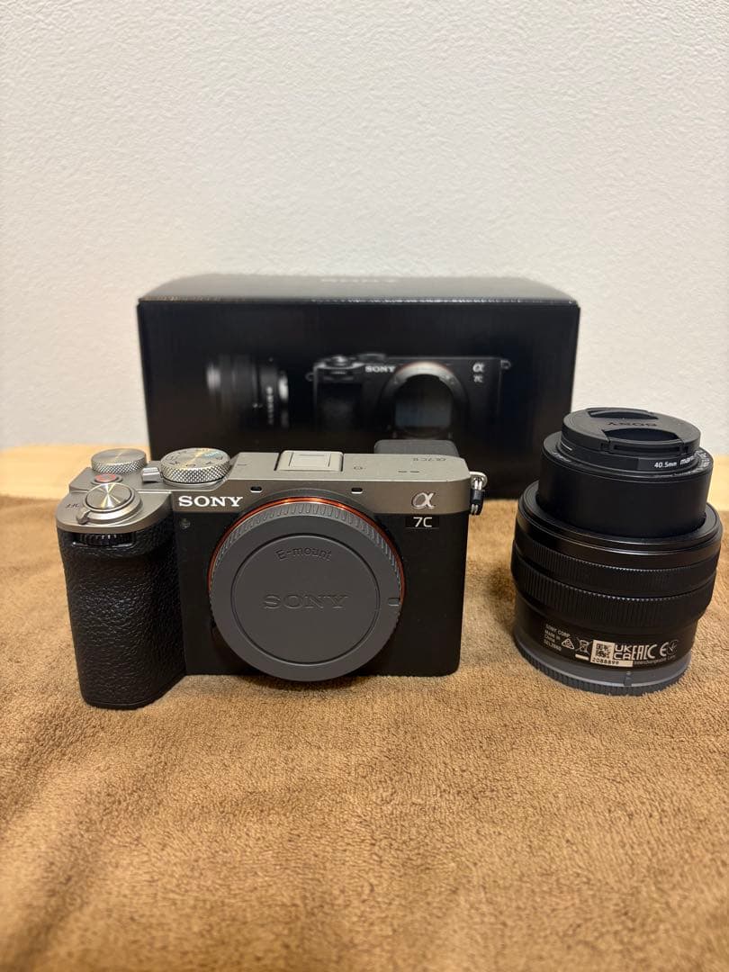 SONY α7CII ミラーレスカメラ レンズキット+メモリーカード・フィルター