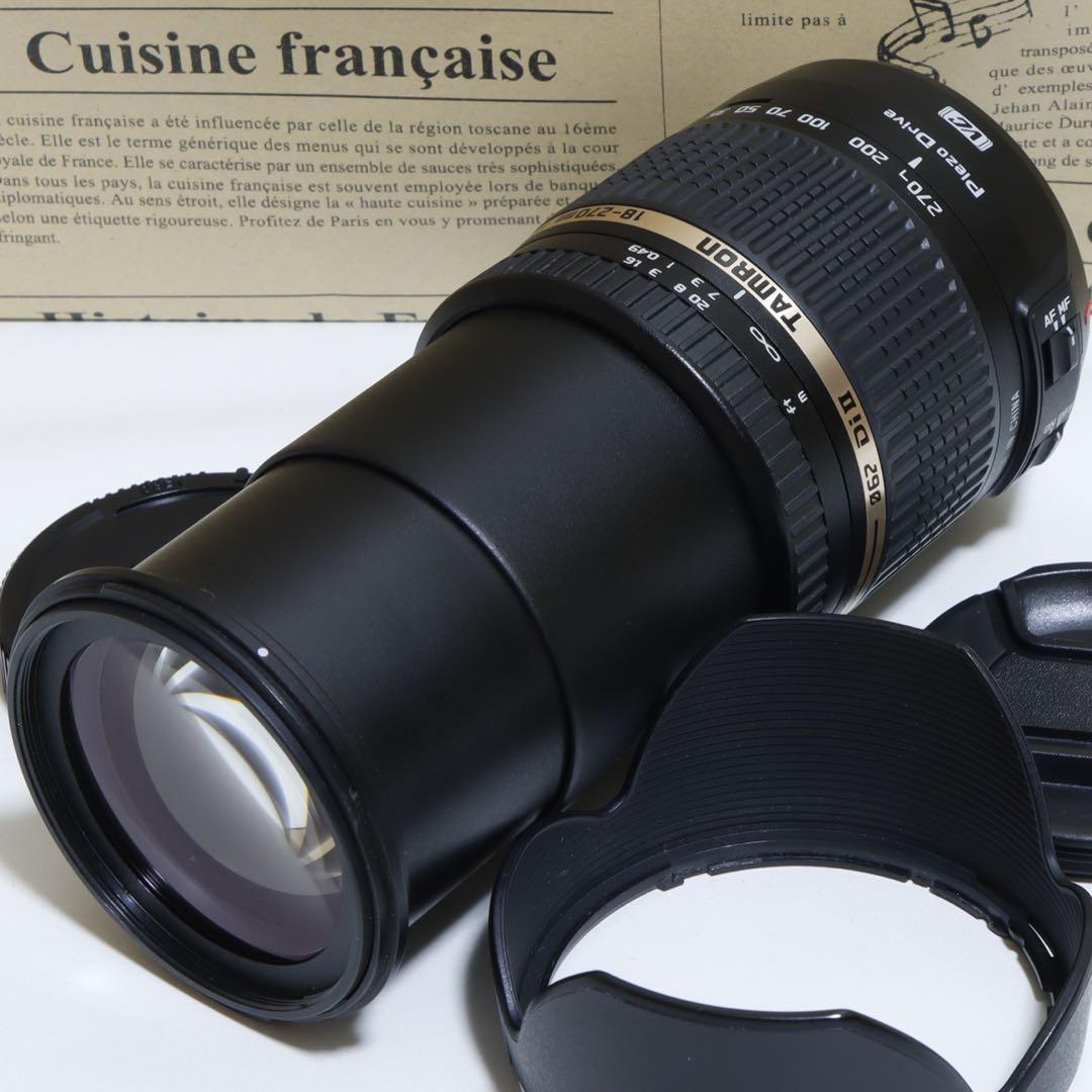 ★一本で広角〜超望遠&手ブレ★ Tamron 18-270 for キャノン