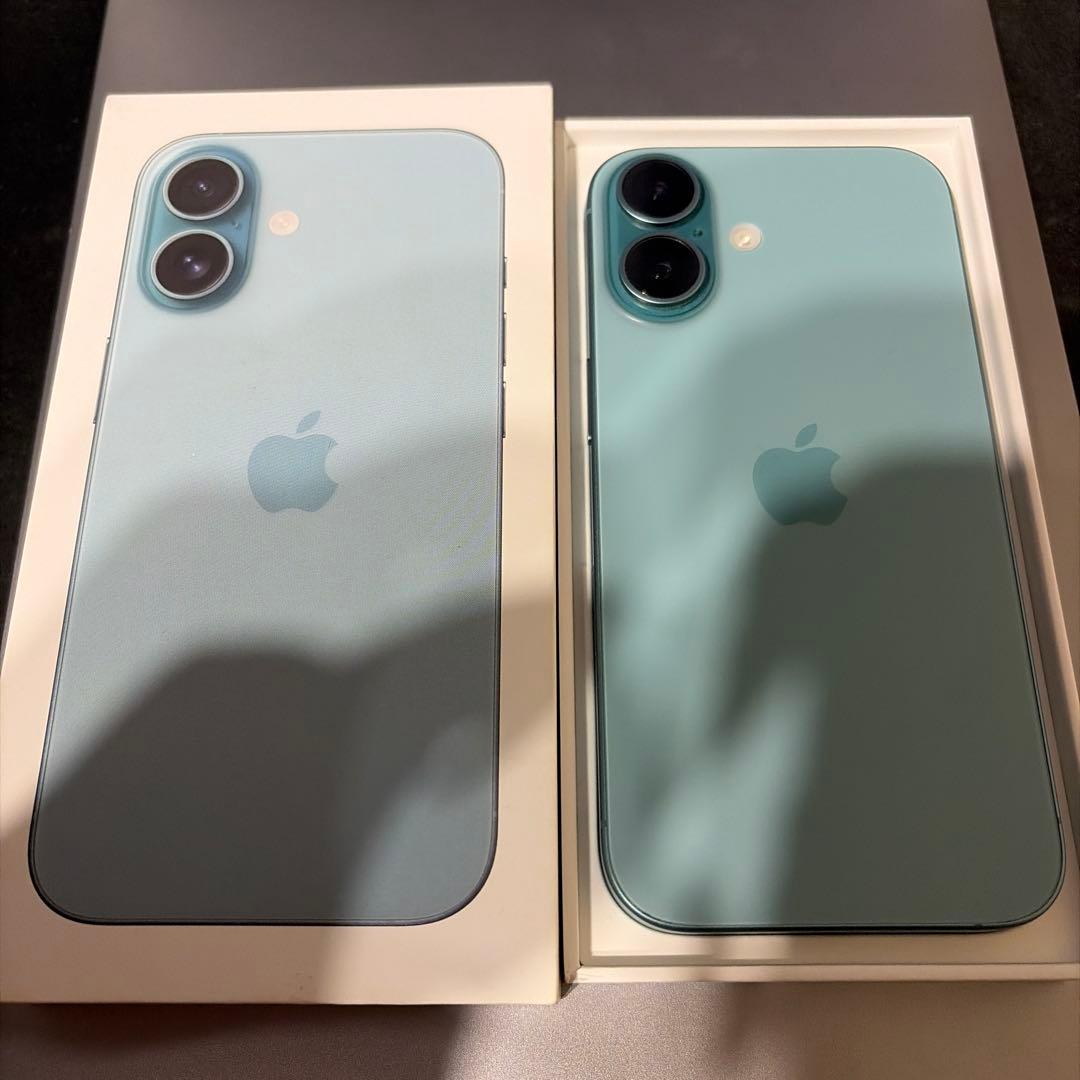 iPhone16 128G ティール 本体 SIMフリー