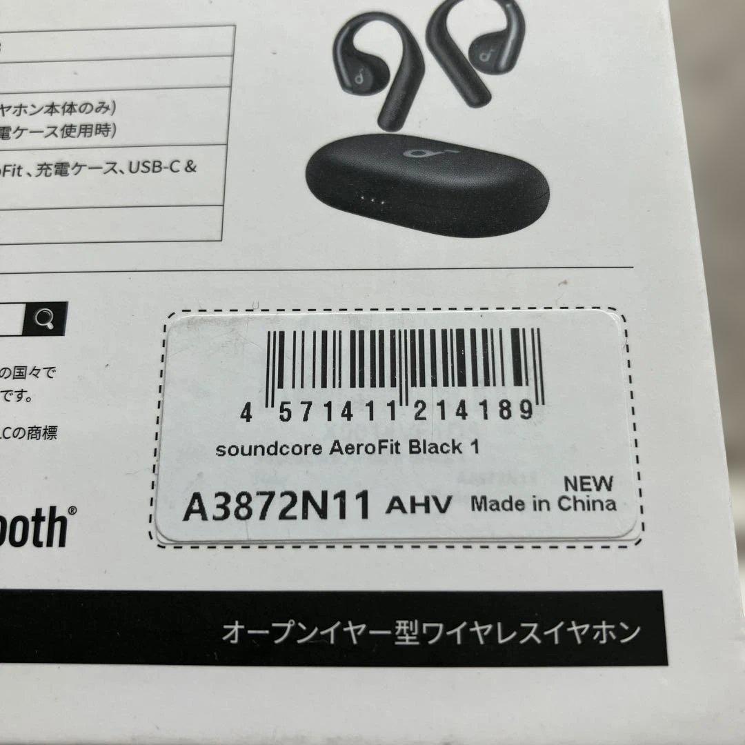⚫︎8/0212i09 soundcore AeroFit ワイヤレスイヤホン