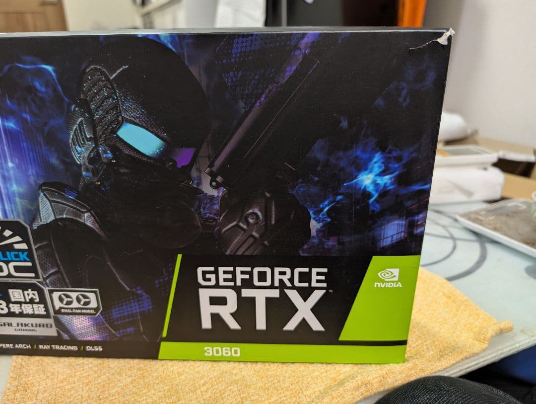 ぽ*ん様 GALAKURO GeForce RTX 3060 12GB　オマケ付