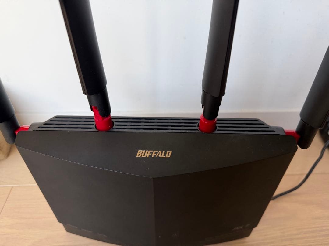 バッファロー　WXR-5700AX7P Wi-Fiルーター　10Gポート搭載無線