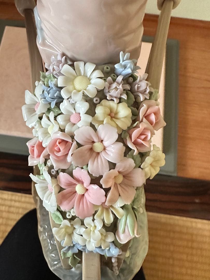 LLADRO リヤドロ 【花車を押す少年 】美品 絶版