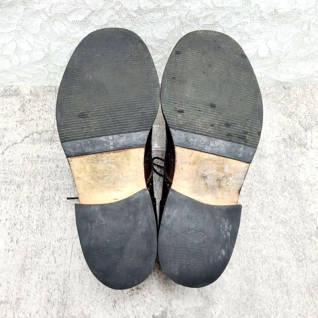 ✨ドリスヴァンノッテン✨ ブローグシューズ 23.5cm 濃茶 イタリア製 本革