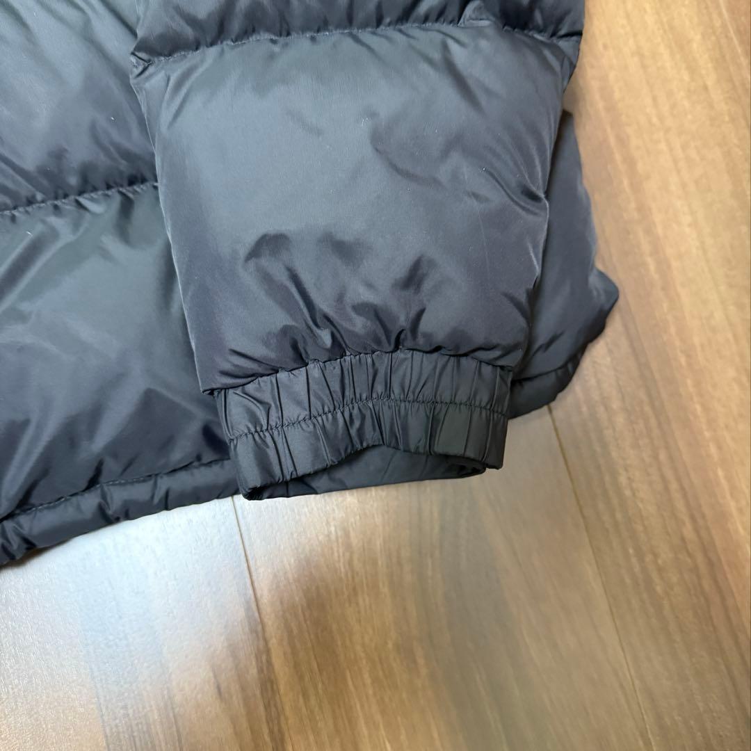 90s Marmot ダウンジャケット ブラック Mサイズ ドローコード付き