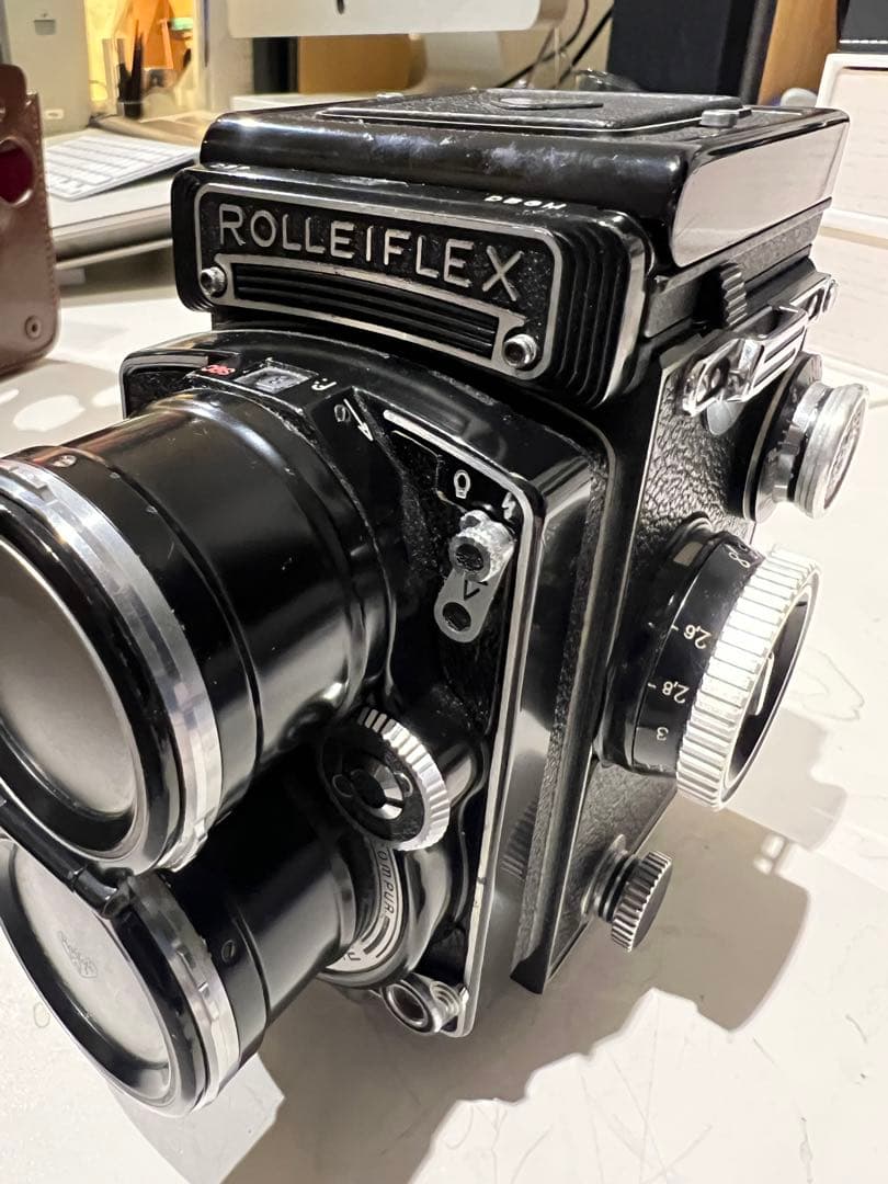 Rolleiflex ジャンク 二眼レフf＝135 部品取り。
