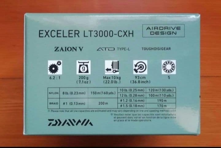 US DAIWA EXCELER LT 3000-CXH エクセラー ダイワ