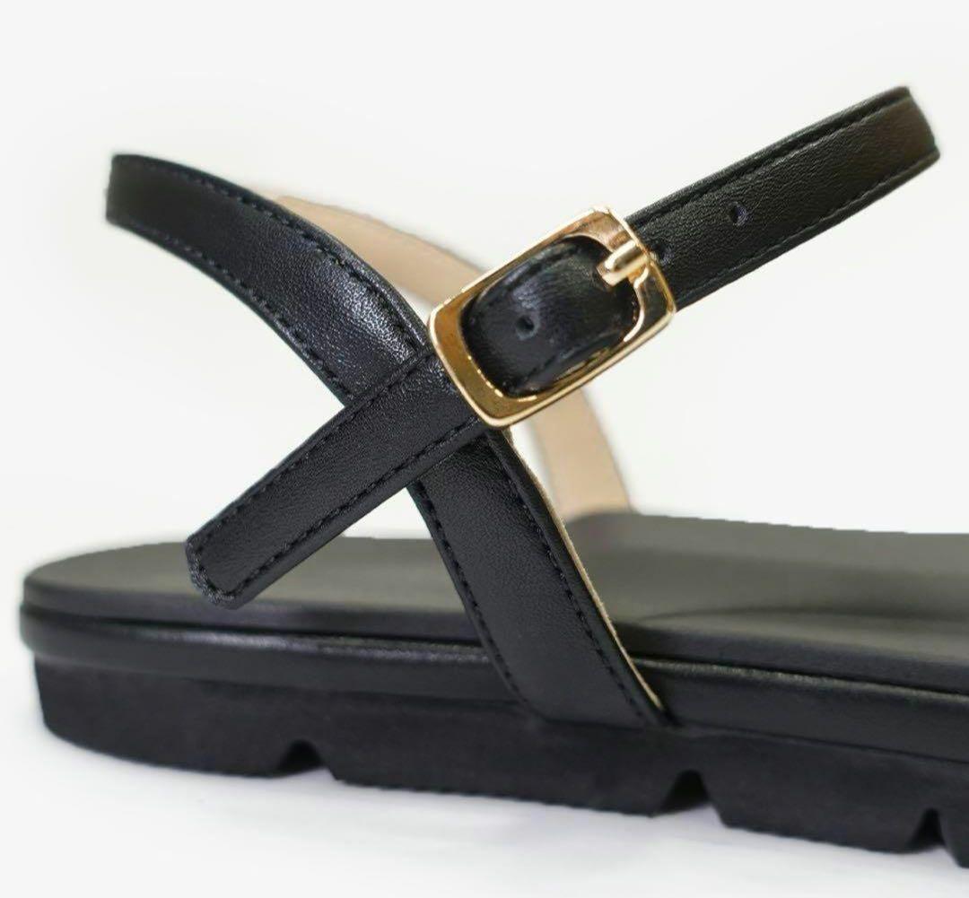 【試着のみ・美品】ラクバキ　Racbaki ラインサンダル　Lサイズ